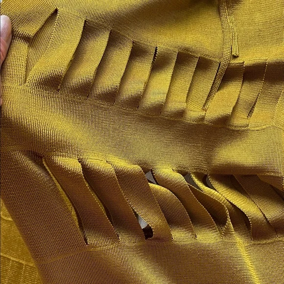 NWT Auth.Missoni Mustard Yellow Gold Fantasy Design Knit Pants Trousers 38 - Picture 4 of 10